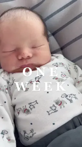 Happy one week papas! Mommy, Daddy, and sisters have been loving on you for one whole week and it’s been amazing 💙 You have your sisters wrapped around your little finger! #fyp #babyboy #oneweekold #babiesoftiktok @therealdeal_rg214 