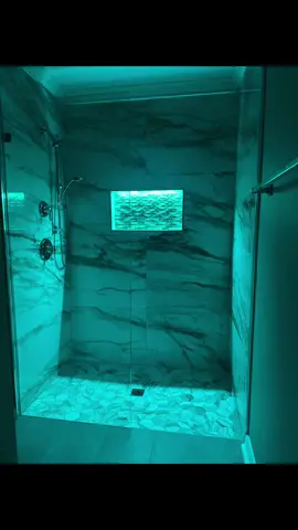 LED Shower Niche #ledshowerniche #showe #niche 