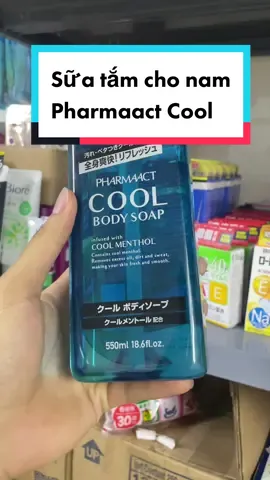Sữa tắm dành cho nam Pharmaact Cool Body Soap Nhật Bản #maikahangnhat #hangnhatnoidia #maikahangnhatchinhhang #covid19 