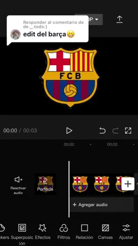 Respuesta a @de._.todo:)  ahi lo tienes 😃#escudo #barça #edit 