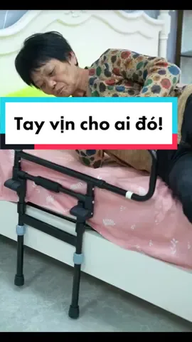 Tay vịn đầu giường giữ an toàn cho người già và người bệnh #tayvindaugiuong #tayvin #cuahangongba  