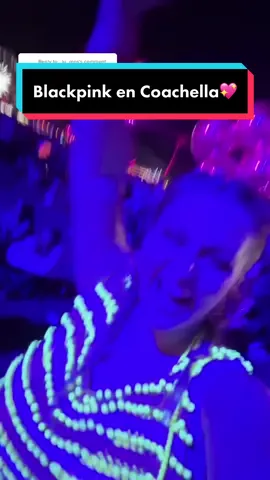 Replying to @_lu_mns Black pink en Coachella ha sido todo un descubrimiento, vaya show, que buena vibra por toda la gente…✨