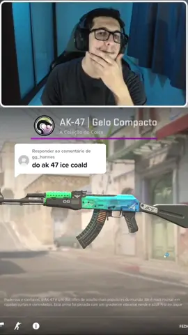 Respondendo a @gg_hannes  AK Gelo Compacto no CS2 #counterstrike #follow #csgoupdate #csgoskins #source2 #cs2 #cs #csgo 