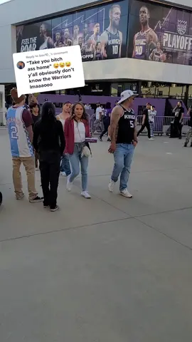 Replying to @bav10_ Make some noise! #lightthebeam #sacramentokings #daaronfox #playoffs2023 #game1 #letsgokings #ftw @sacramentokings @golden1center 