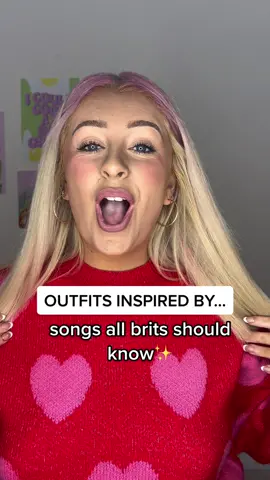 OUTFITS INSPIRED BY SONGS ALL BRITS SHOULD KNOW👀✨ #fyp #british #foryoupage #britishtvshows #onedirection #ollymurs #stealmygirl #fypシ #britishcomedy #harrystyles 