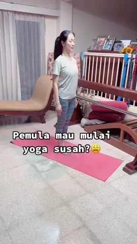 Siapa yang sering Mager atau Malas? Ikut video saya ini supaya tidak malas lagi #yoga #tidakmalas #tipsrajin #tipsbelajaryoga #warriorpose #pemulayoga 
