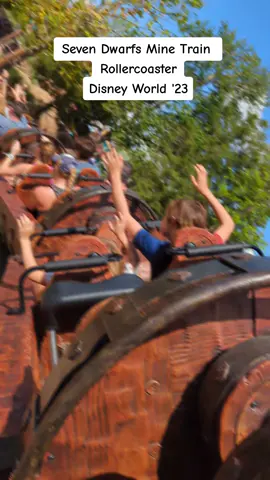 Seven Dwarfs Mine Train Rollercoaster Disney World 2023 #disneyworld #disney #rollercoaster #snowwhite #snowwhiteandthesevendwarfs #magickingdom #magickingdompark #magickingdom2023 