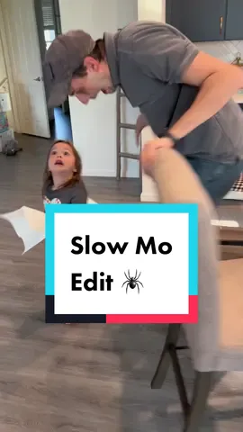 Slow Mo Edit of the Spider Video 🕷️   #spider #spiders  #spiderphobia #fearofspiders #scream #arachnophobia #scared #funny #spiderfear  