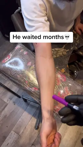 Should i give him another chance👀#tattoos #tattooartist #fyp #fypp #foryou #tattooideas #forearmtattoo #bishoprotary #maletattoo #trusttheprocess #tattooartistsoftiktok 