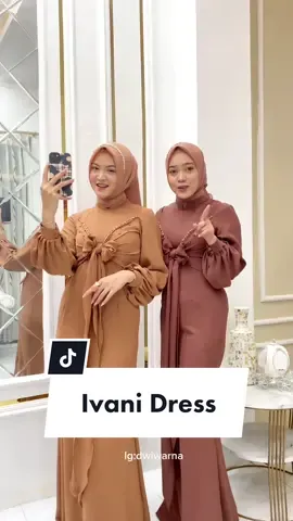 Ivani Dress🥰🥰 #dresswisuda #dresslebaran2023 #inspirasiramadantiktokshop #funtesticpayday #rayacollection2023 #RacunTikTokShop 