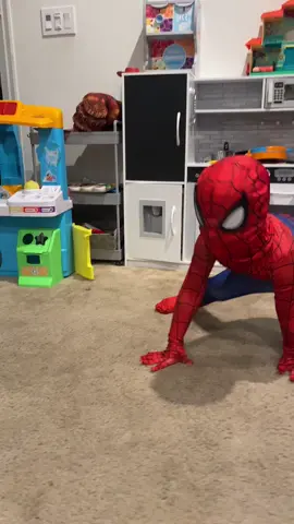 ❤️💙Spidey time #spiderman #spidermancosplay #toddler #cosplay #marvel #disney 