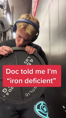 I know its what the doctor ordered, but idk how my dentist will feel about this… #irondeficiency #iron #doctorsorders #helth 