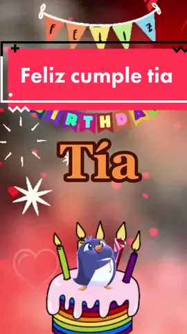 #felizcumoleaños #tia 
