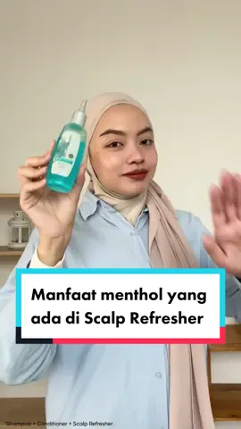 Ini nih manfaat yang ada di Scalp Refresher. Pantes ya bisa kasih kesegaran instan di kulit kepala #BiolageIndonesia #BiolageIndonesia #KesegaranInstan24jam #BiolageHaircation #haircare #hairtok #fyp #IniGayaGue