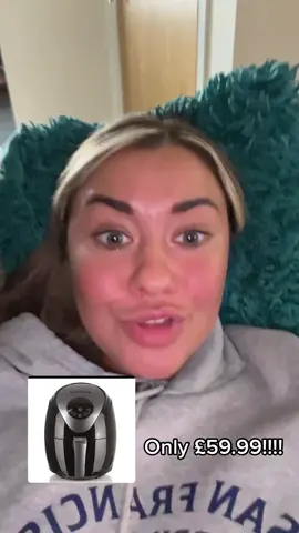 Only £59.99 now for the airfryer!!!  #pricedrop #airfryer #airfryerrecipes #airfryertiktok #discounted #discountedshopping #bargain #foryou #fypシ 