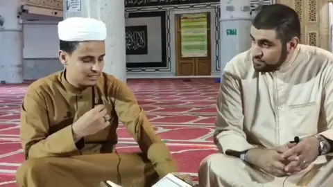 شاهدوا : القارئ عبد العزيز سحيم...يتحدث لأول مرة منذ إلتحاقه بمسجد #النصر