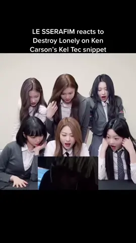 100% real raw reaction #lesserafim #huhyunjin #sakura #chaewon #kazuha #eunchae #destroylonely #lone #kencarson #00pium #carti 