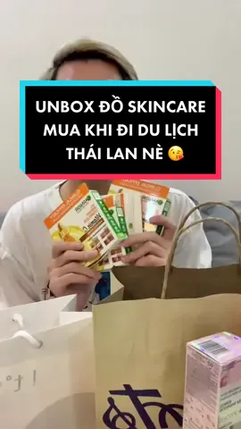 Unbox đống đồ skincare mua ở Thái nha #skincaredungcach #BeautyTok #reviewlamdep #skincareroutine #unbox #skinxarehaul 