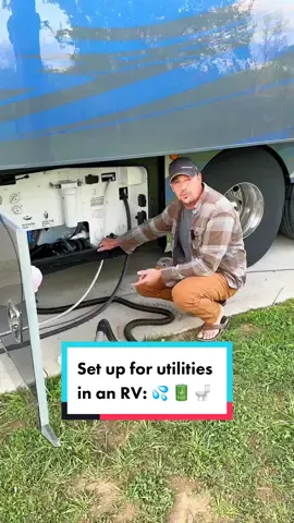 Replying to @oyin🌻 Here’s how we get electric, water and sewer for our RV 💦 🔋 🚽 #rvtips #rvnewbies #rv #rvtiktok #motorhome #fulltimerv #fulltimetravel #TikTokTaughtMe 