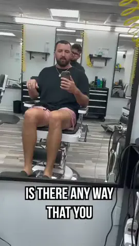 Tipping My Barber $1,000 For Cutting 1 Hair #shorts 