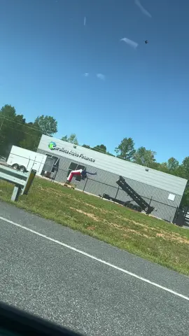 Wacky flailing arm inflatable twerk man 