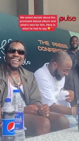 We asked @davido  at the ‘Timeless Concert’ press conference about the promised deluxe album and what’s next for him. Here is what he had to say 🚀🚀🚀🚀 #PulseCelebs #Davido #pulsenigeria #pulseevent #timeless 