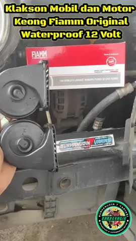 Klakson Mobil dan Motor Keong Fiamm Original Waterproof 12 Volt #klaksonkeong #klaksonkeong12v #klakson #klaksonfiamm #klaksonmotor #klaksonmobil 