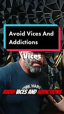 Avoid Vices And Addictions. #mindset #motivation #inspiration #relatable #MentalHealth #advice 