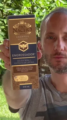 Shampoo Tio Nacho Engrossador de Cabelo e Antiqueda Aumenta Volume e Espessura do Fio Naturalmente