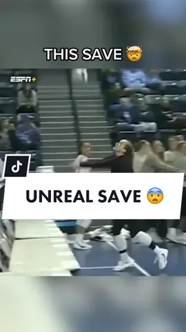 Houston libero Kate Georgiades had the save of the year 🤯🔥 🎥 ESPN #volleyball #vballtiktok #libero #save 