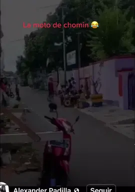 La moto de chomin #video #viral #parati #🤣 