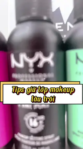 Xịt khoá nền makeup NYX#makeup#xitkhoamakeup#mypham#xuhuong#trending 