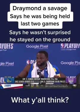 Draymond Green speaks on his ejection in game 2 #sacrementokings #oakland #bayarea #goldenstatewarriors #basketball #ejections #nbaejections #draymondgreen #draymondgreenfight #sabonis #NBA #kingsbasketball #warriorsbasketball #postgameinterview #nbaplayoffs #playoffs #dirtyplay #kickedout 