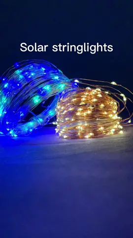 LED Solar string lights /solar decoration lights  Cllick the basket below👇🏻😃 #warmcolors #solarlights #RGB #panel #DIY#solarstringlights #colorslights #stringlights #tiktokshop #homebudolfest #supersulit #outdoor#light 