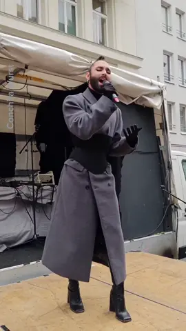 @conchitawurst a.k.a Tom Neuwirth (Austian singer who won Eurovision 2014) “Rise Like A Phoenix” at the Drag Is Not A Crime protest in Vienna 16/04/23. Credit video criscrackofficial https://www.instagram.com/reel/CrGv_zxgryt/ #conchitawurst #tomneuwirth #artist #singer #performer #celebrity #austria #escwinner #riselikeaphoenix #live #vienna #dragisnotacrime #conchitawurstvideo #conchitawurstedit #conchitawursttiktok 