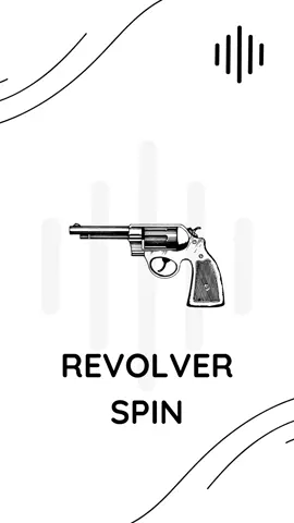 REVOLVER SPIN 🔫  #tiktok #fyp #fypシ #trends #viral #youtube #viralvideo #revolver #revolverspinning 