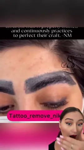 Quand on vous dit de ne pas aller n’inporte ou 😢 #sourcilsratés #sourcils #microbladingbrows #sourcilsparfaits  #devinelapersonne 