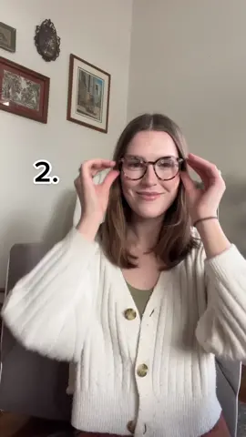this was so fun! i usually have to try on like 20 in a store before I find one I like 🫢 #warbyparker #glasses #warbyparkerhometryon @warbyparker 