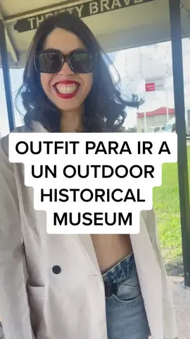 OUTFIT PARA IR A UN OUTDOOR HISTORICAL MUSEUM VE A MI IG: estilo.izumichel PARA MÀS! #estiloizumichel #asesoriadeimagen#outfitinspiration #fashiontips#fashiontiktok #fashioninspo 