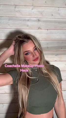 The best editing app for festival pics👀 @GlowUp #GlowUp #GlowUpApp #Coachella #Coachella2023 #festivalmakeup #coachellamakeup #greenscreen #greenscreenvideo 