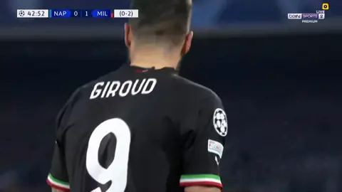 هدف جيرو الاول لفريق ميلان في مرمى نابولي #دوري_الابطال #دوري_ابطال_اوروبا #ميلان #نابولي #اوليفيه_جيرو