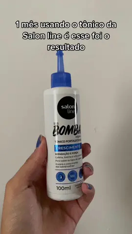 Confesso que nao usei em todas lavagens 🤡 mas continuarei testando rsrs #cabelosaudavel #cabelo #cronogramacapilar #crescimentocapilar #tonicocapilar 
