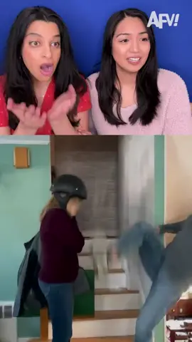 Safety first! 👍🤣 #react #fail #funnyvideos #fall 