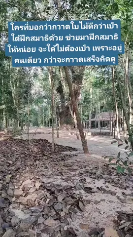 #พระอาจารย์ต้นเจ้าเปลวขาคีม #อุทยานธรรมเปลวขาคีม #เครื่องเป่าใบไม้สะพายหลัง 