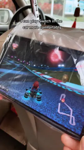 I can play switch in the car more comfortably #nintendo #nintendoswitch #switchaccessories #mumba #mumbabestcaseever #trending #gaming #foryou #fyp #tiktokmademebuyit 
