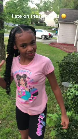 My first time ever doing #jumboknotless #braids #zaniyah #fyp 