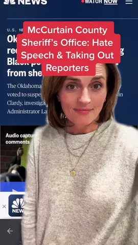 Analyzing the official response from Oklahoma county leaders caught on audio talking about taking out reporters and complaining they can no longer lynch black people. (TW: Hate speech and violence.)  #prcrisis #publicresponse #crisiscommunication #police #lawenforcement #mccurtaincounty 