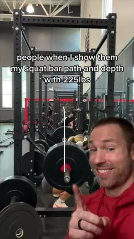 How to squat with perfect balance - bar path 101 #stitch with @megballard  #squat #fitness 