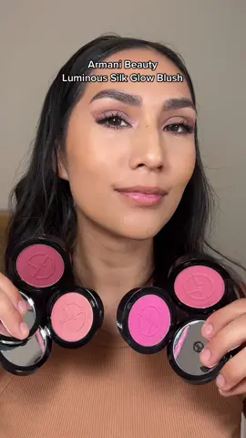 my favorite shade of the armani blushes ❤️ #giftedbyarmani #armanibeauties #luminoussilkblush 