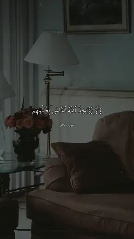 #ولو يؤاخذ الله الناس بظلمهم #قران #محمد_ايوب 